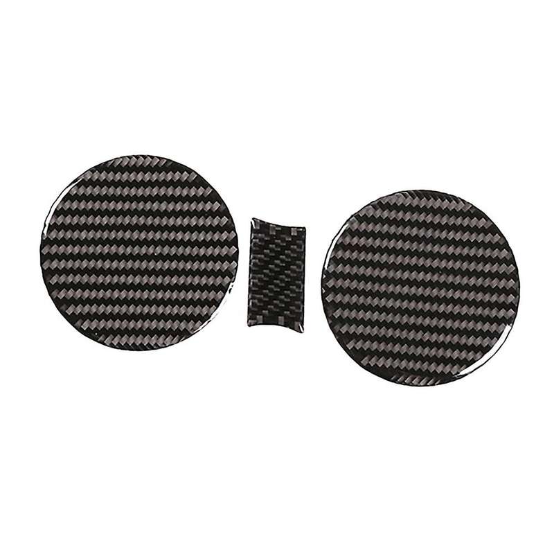 Soft Carbon Fiber Water Cup Holder Mat Cover for Honda Civic 2022