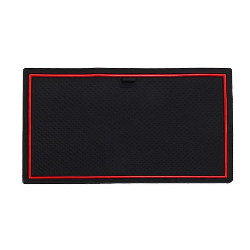 For Suzuki Swift 2018 12pcs Non-slip Rubber Door Groove Mat - Red