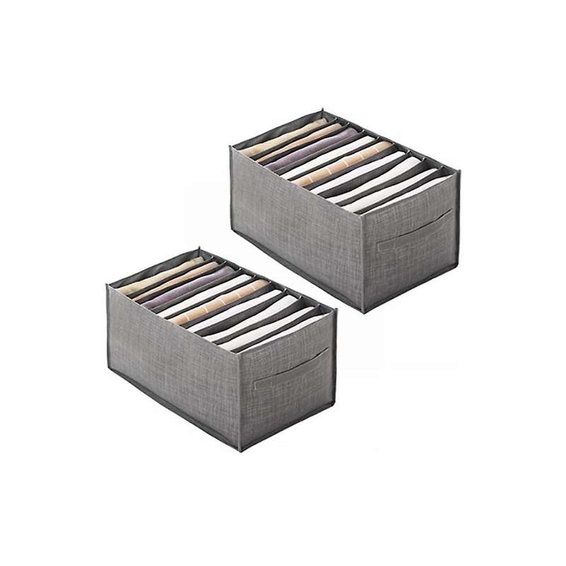 Closet Drawer Organizer for T-shirts Jeans for Wardrobe Storage Box B