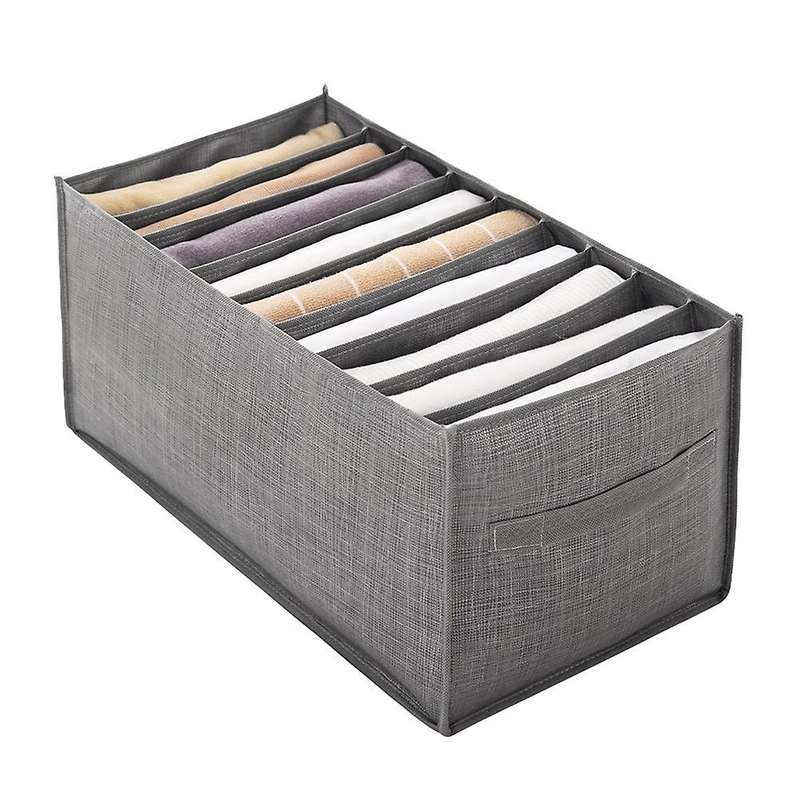 Closet Drawer Organizer for T-shirts Jeans for Wardrobe Storage Box B