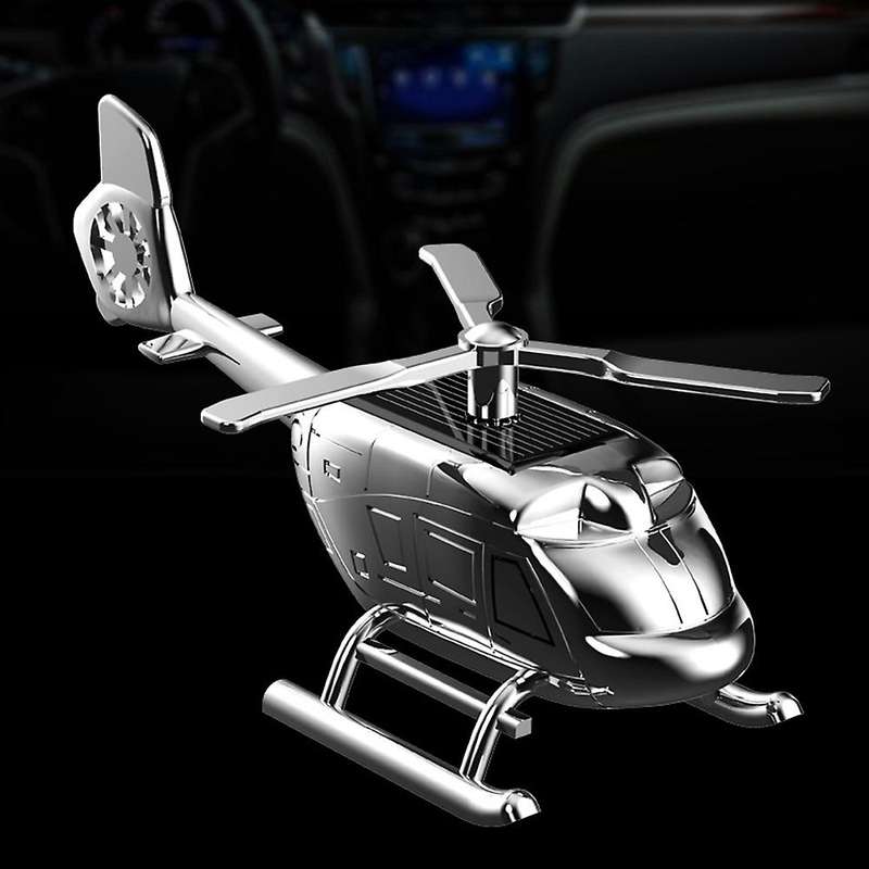 Dashboard Creative Car Aromatherapy Alloy Solar Rotatable