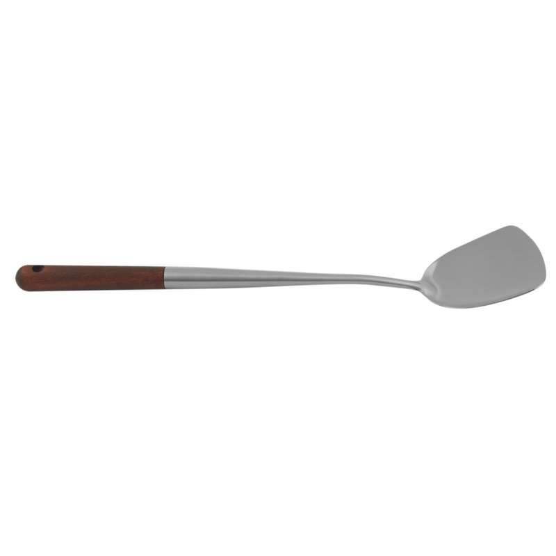 Wok Spatula and Ladle Tool Set, 17 Inches Spatula for Wok