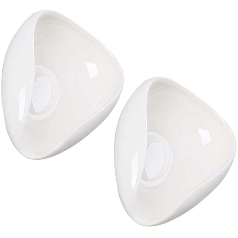 2pcs White Porcelain Tea Lotus Kung Fu Tea Set, Tea Spoon, Tea Tray