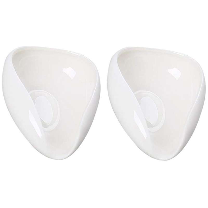 2pcs White Porcelain Tea Lotus Kung Fu Tea Set, Tea Spoon, Tea Tray