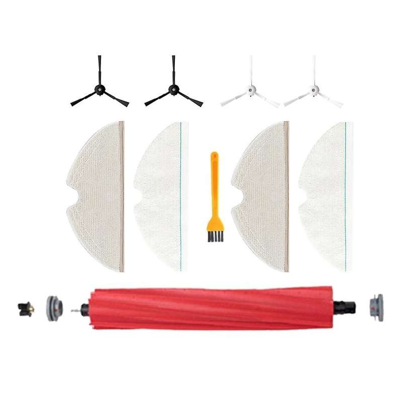 9pcs Kit for Roborock T8/q7 Max / Max+ Main Side Brush Mop Cloth
