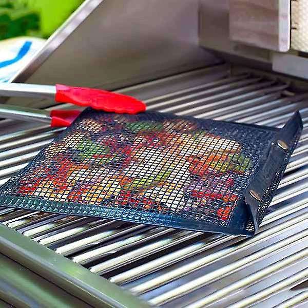 Bbq Reusable Non-stick Mesh Grilling Bag for Picnic Tool (4 Pack)