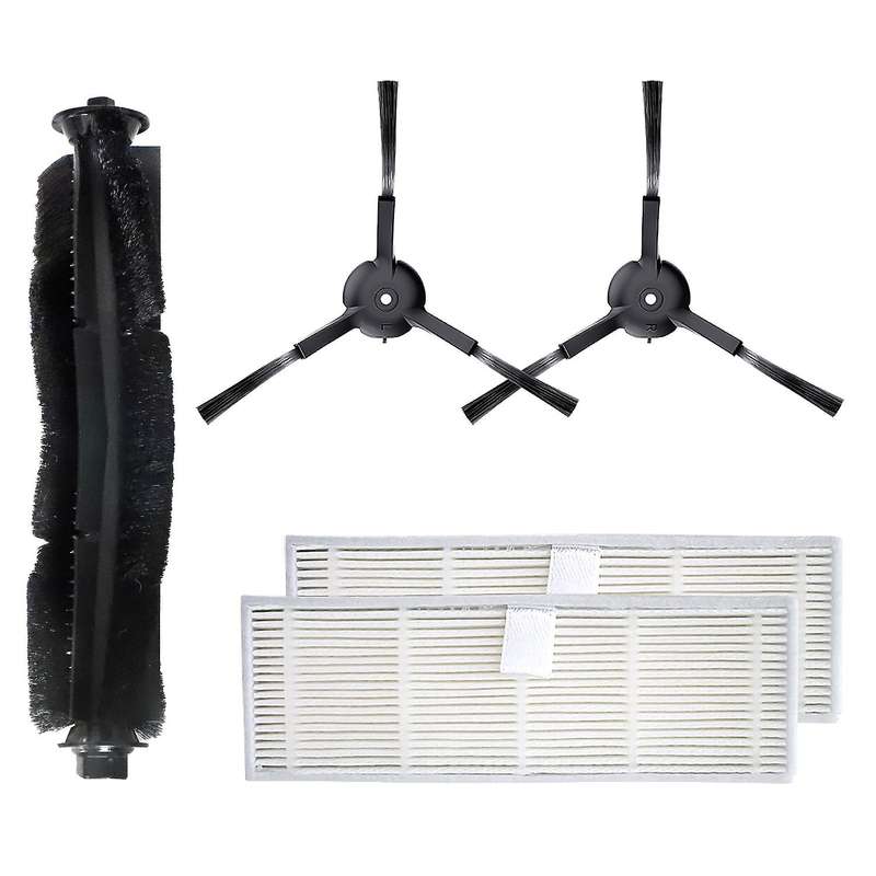 Filter Side Brush Main Brush for Uoni V980 Plus Robot Vacuum Cleaner