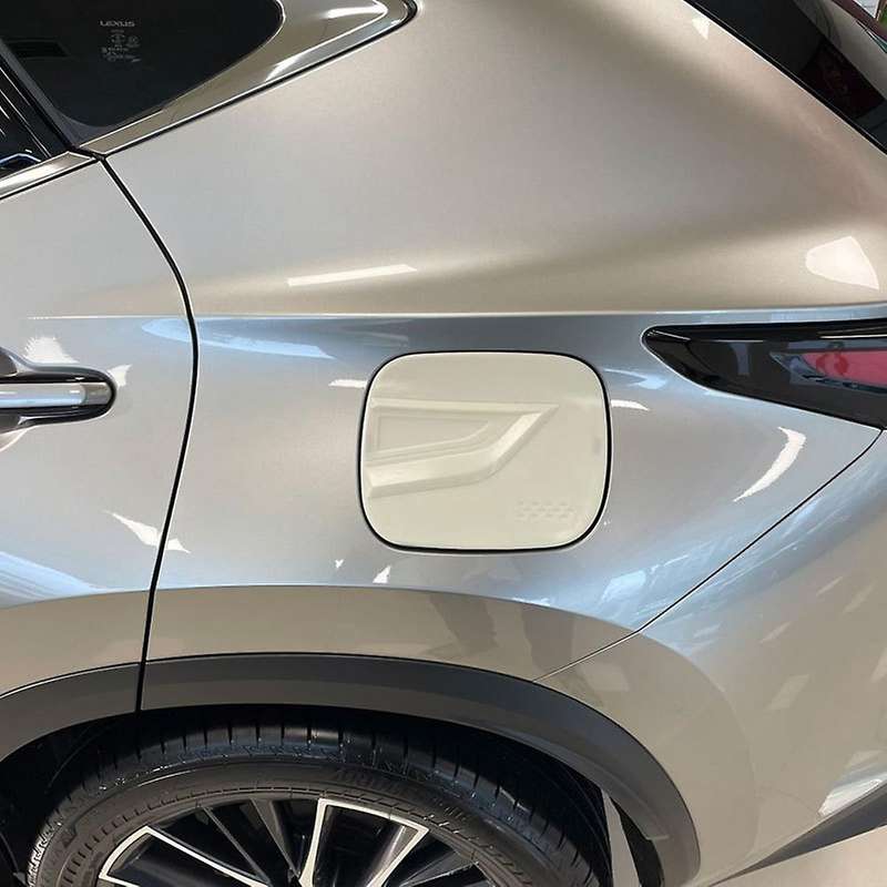 Car Fuel Tank Decorative Sticker for Lexus Nx 260 2022 Silver