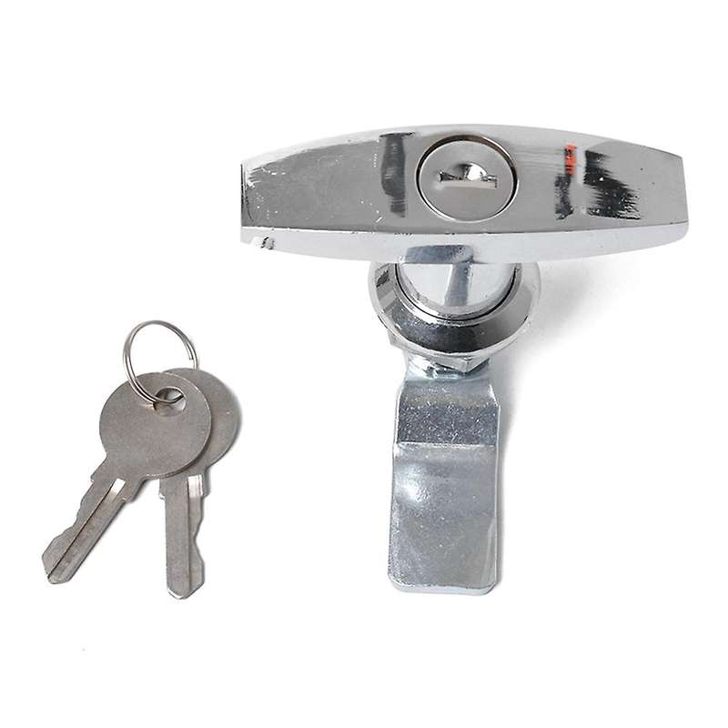 Turn T-handle Lock with Keys for Trailer Toolbox Distribution Box