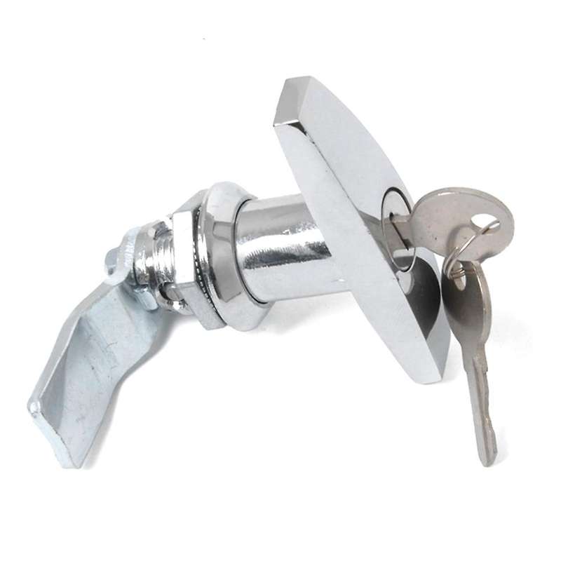 Turn T-handle Lock with Keys for Trailer Toolbox Distribution Box
