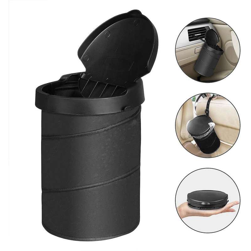 Car Trash Can Portable Garbage Bin Collapsible Pop-up Bag
