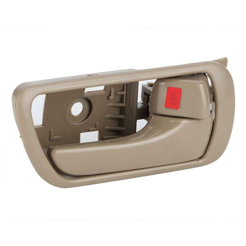 Interior Door Handle Set Of 2 Beige Plastic for Toyota Camry Cv36