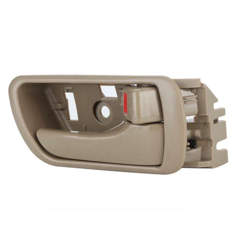 Interior Door Handle Set Of 2 Beige Plastic for Toyota Camry Cv36