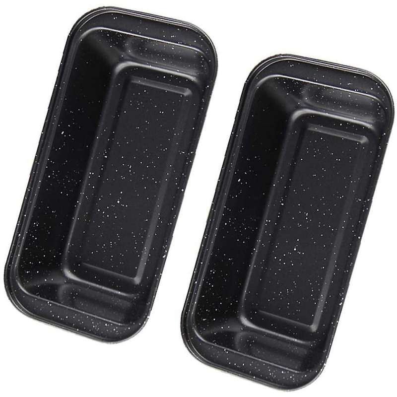 2pcs Bread Baking Mould Rectangular Carbon Steel Bread Mould 350g