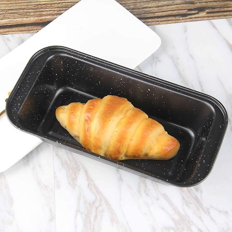 2pcs Bread Baking Mould Rectangular Carbon Steel Bread Mould 350g