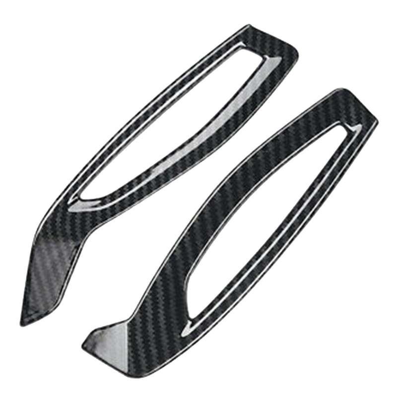 For Toyota C-hr Chr Decoration Cover Carbon Fiber Black Interior Trim