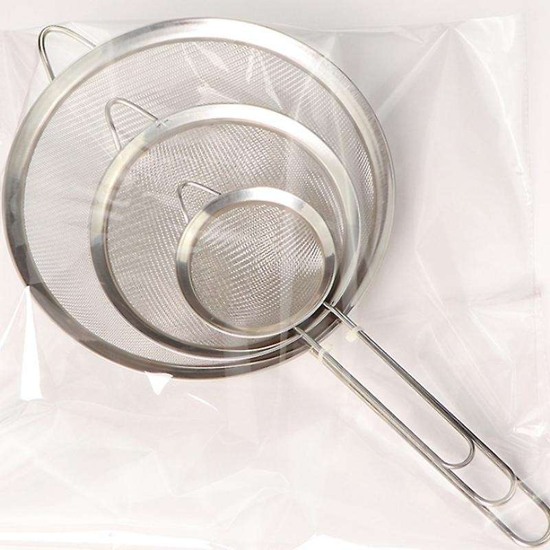 Wide-edge Twill Oil Grid Colander, Kitchen Utensils