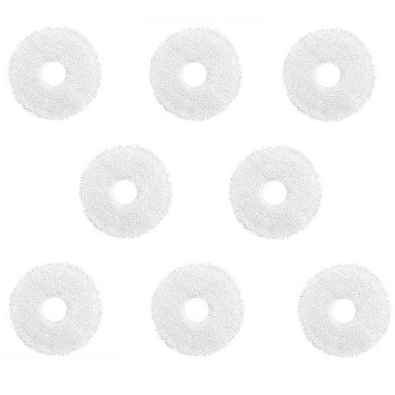 8pcs for Ecovacs X1 Replaceable Smart Home Parts Mop Rag Cloth Kit