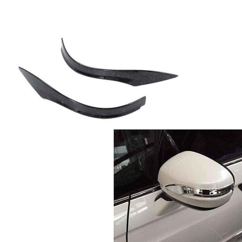 Forged Pattern Rearview Mirror Trim Strip Sticker Decoration