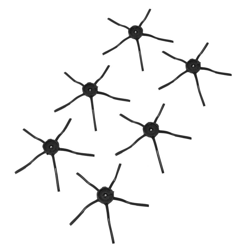12pcs for Xiaomi T7 T7plus Roborock Side Brush (6 White, 6 Black)