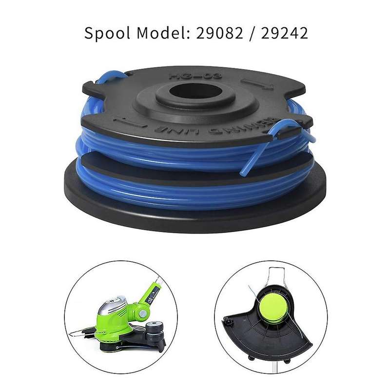 Weed Eater Dual Line String Trimmer Spool for Greenworks Model 21212