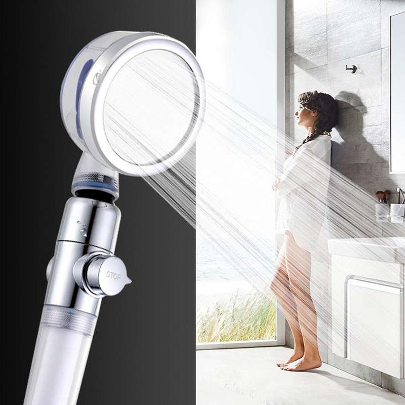 Pressurized Shower Head Jetting Showerhead for Bathroom Bath Shower A
