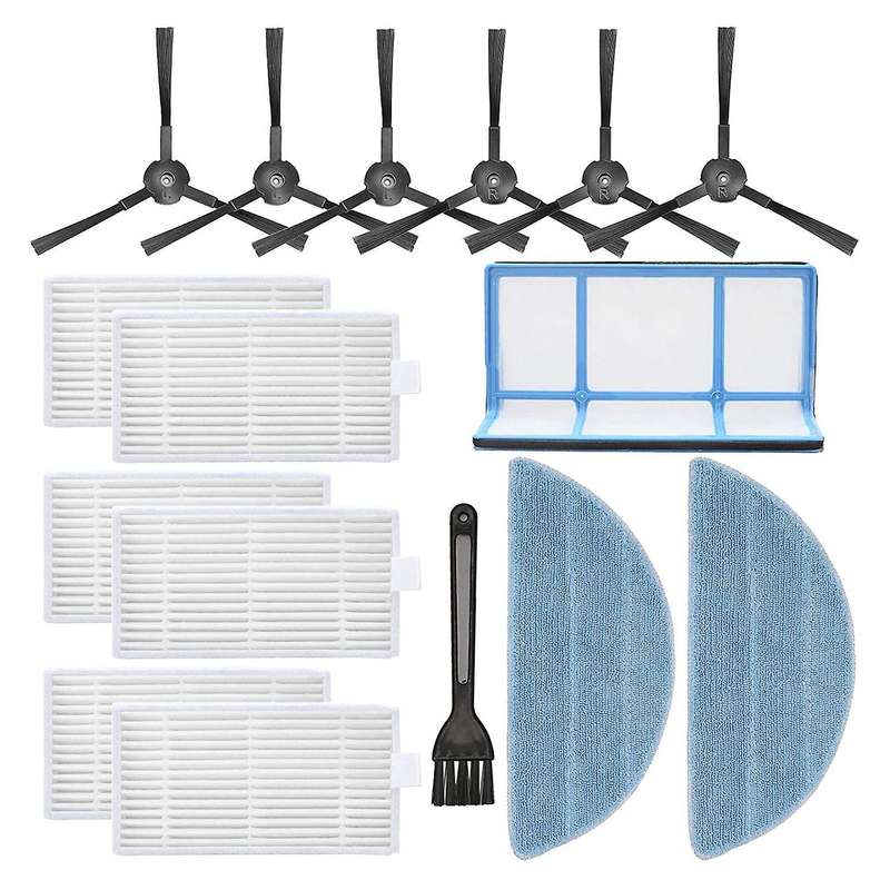 Primary Dust Filter Side Brush for Ilife V3 V3s V5 V5s V5s Pro Robot