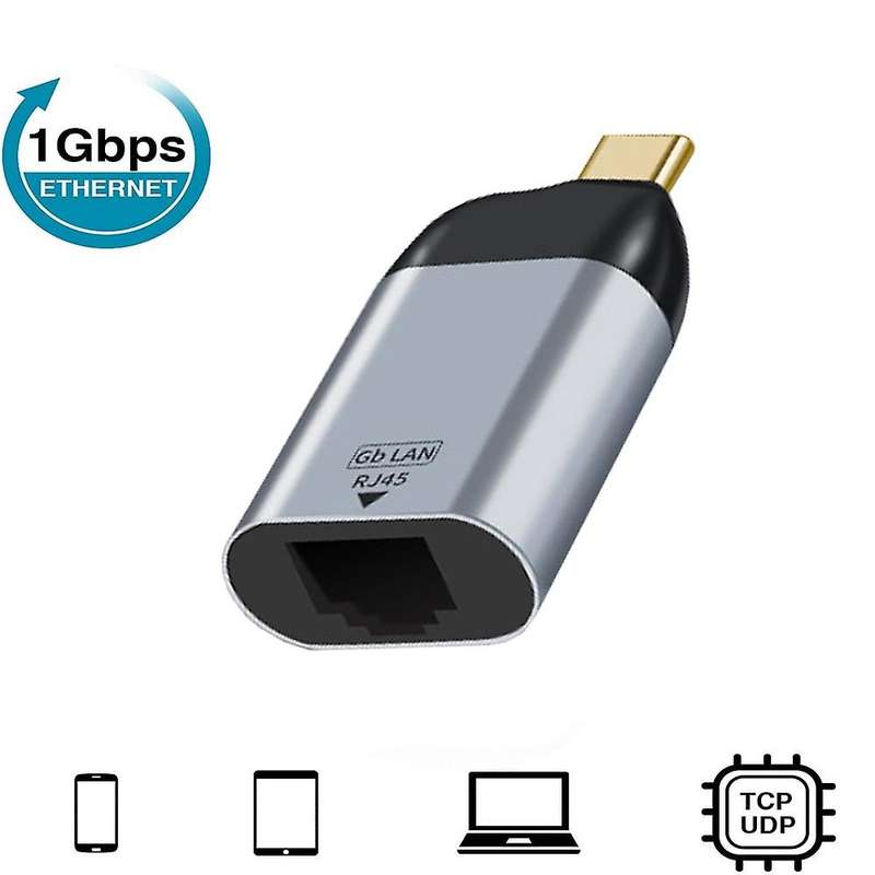Usb C to Ethernet Adapter Usb-c to Rj45 Lan Network Converter