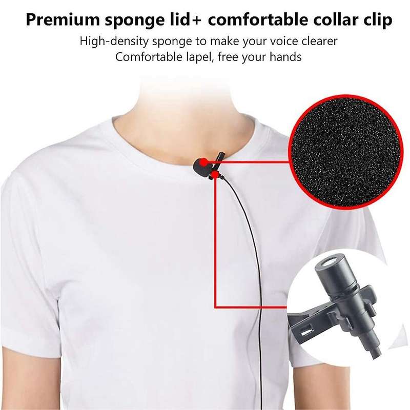Usb Microphone Lavalier Microphone Omnidirectional Capacitor Plug