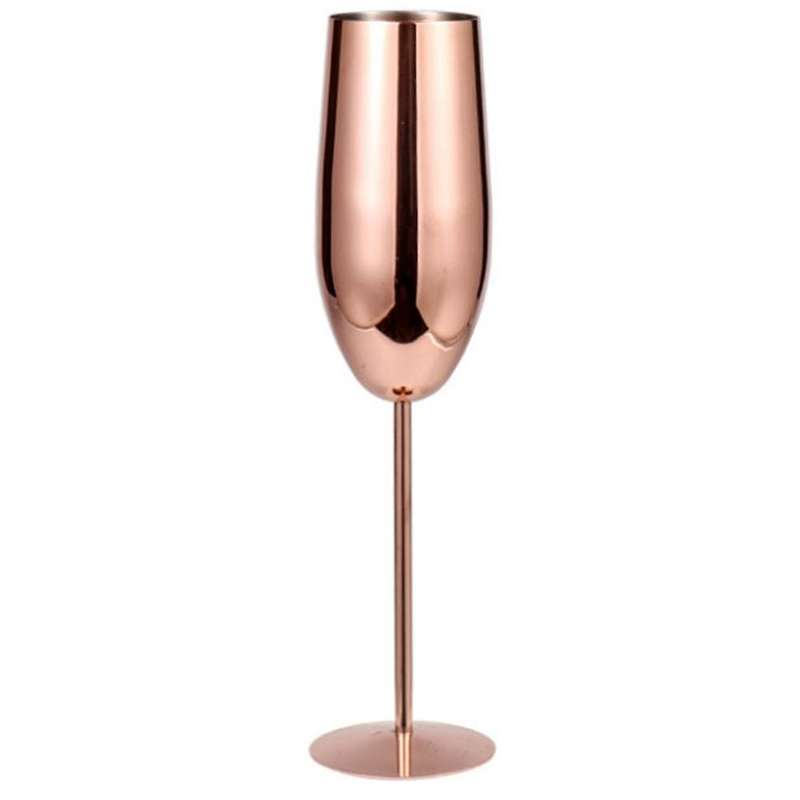 280ml 304 Stainless Steel Cocktail Glass Goblet Champagne Glass, B