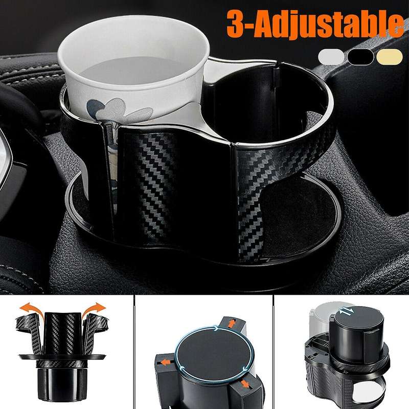 Universal Adjust Center Double Drink Holder for Car Suv Truck Pickup