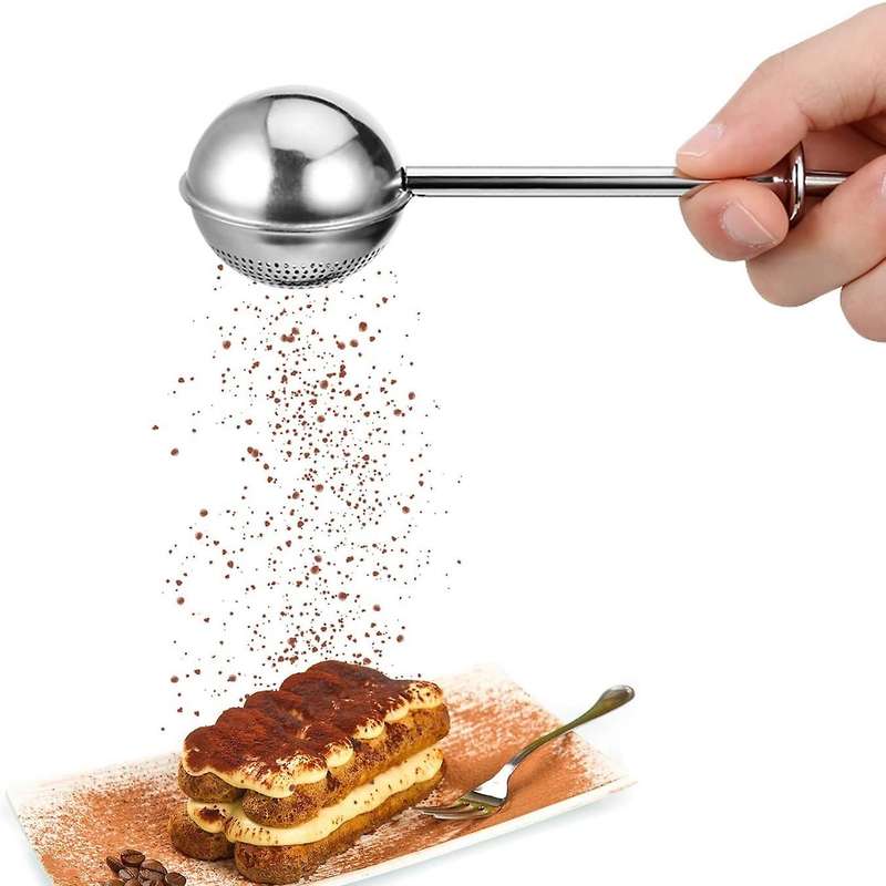 Dusting Wand for Sugar,flour & Spices, Handle for Sifter Baking Tool