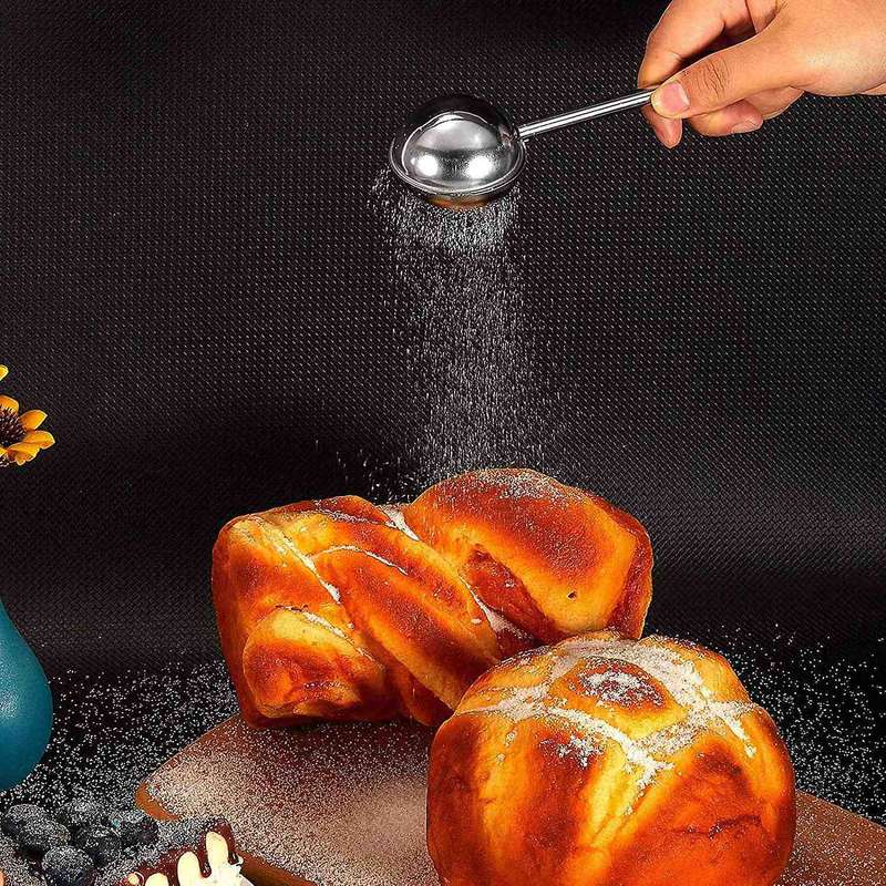 Dusting Wand for Sugar,flour & Spices, Handle for Sifter Baking Tool