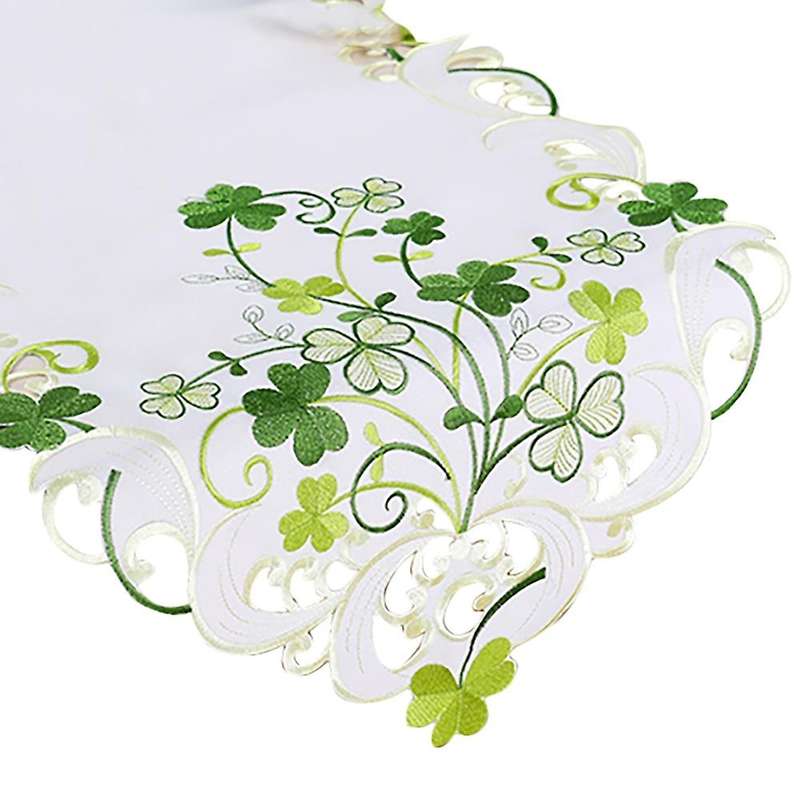 Table Runner, Embroidered Table Flags for Home Tabletop Decoration