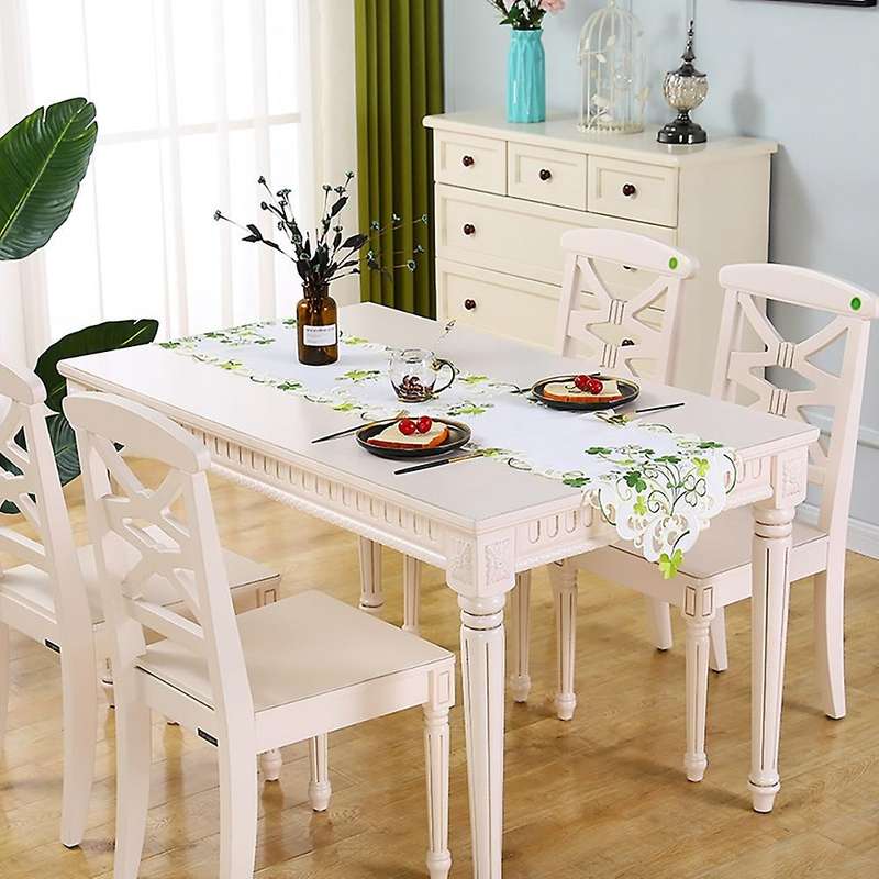 Table Runner, Embroidered Table Flags for Home Tabletop Decoration