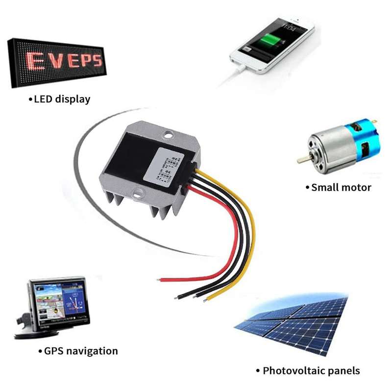 Automotive Dc-dc Voltage Converter Step-down 12v 24v to 5v 5a 25w