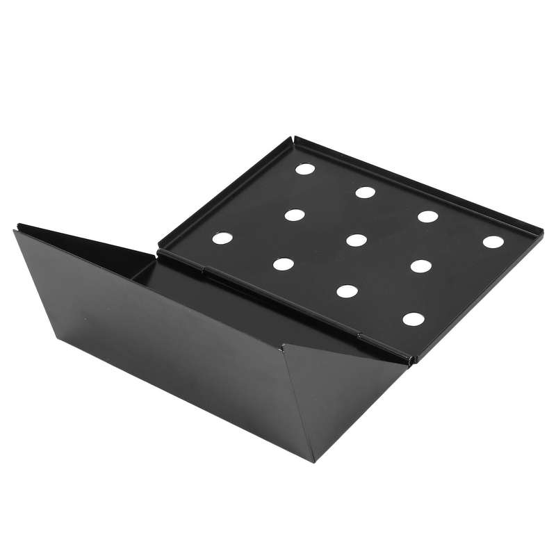 Bbq Smoker Box Wood Chips for Outdoor Charcoal Gas Barbecue Grill