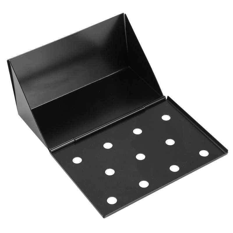 Bbq Smoker Box Wood Chips for Outdoor Charcoal Gas Barbecue Grill