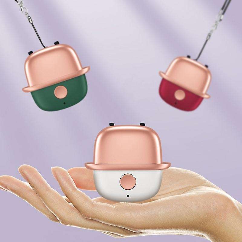Personal Wearable Air Purifier Necklace 50 Million Portable White
