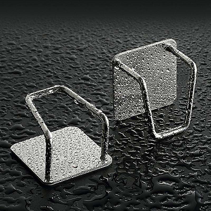 Kitchen Stainless Steel Holder Self Sink Sponges Drain Drying Rack