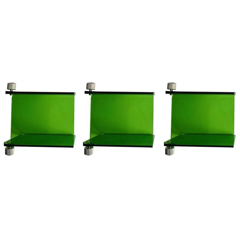 3 Pcs 60mm Laser-goggles Goggles Bcx Laser-safety Glasses (green)