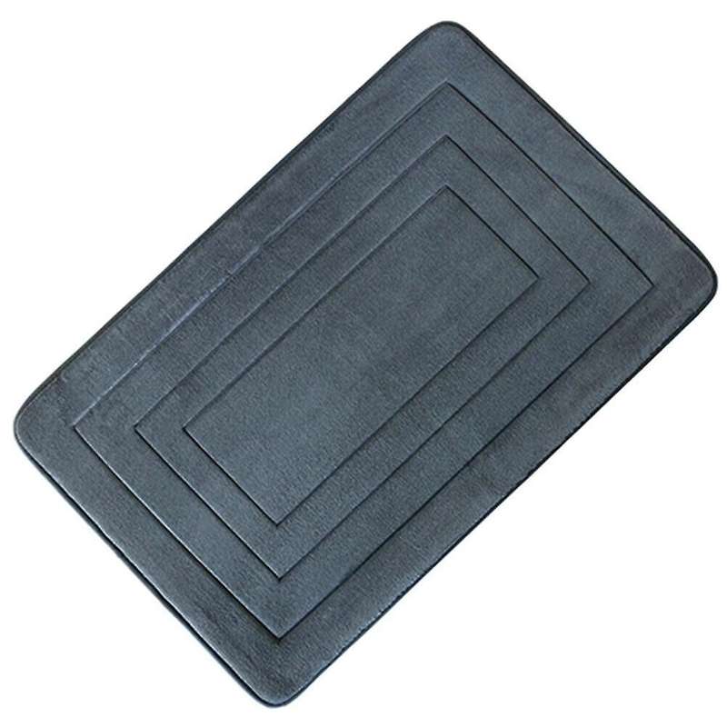 Kitchen Soft Bath Mat Shower Carpet Washable Water Bathroom Non Slip