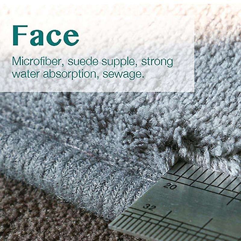 Kitchen Soft Bath Mat Shower Carpet Washable Water Bathroom Non Slip