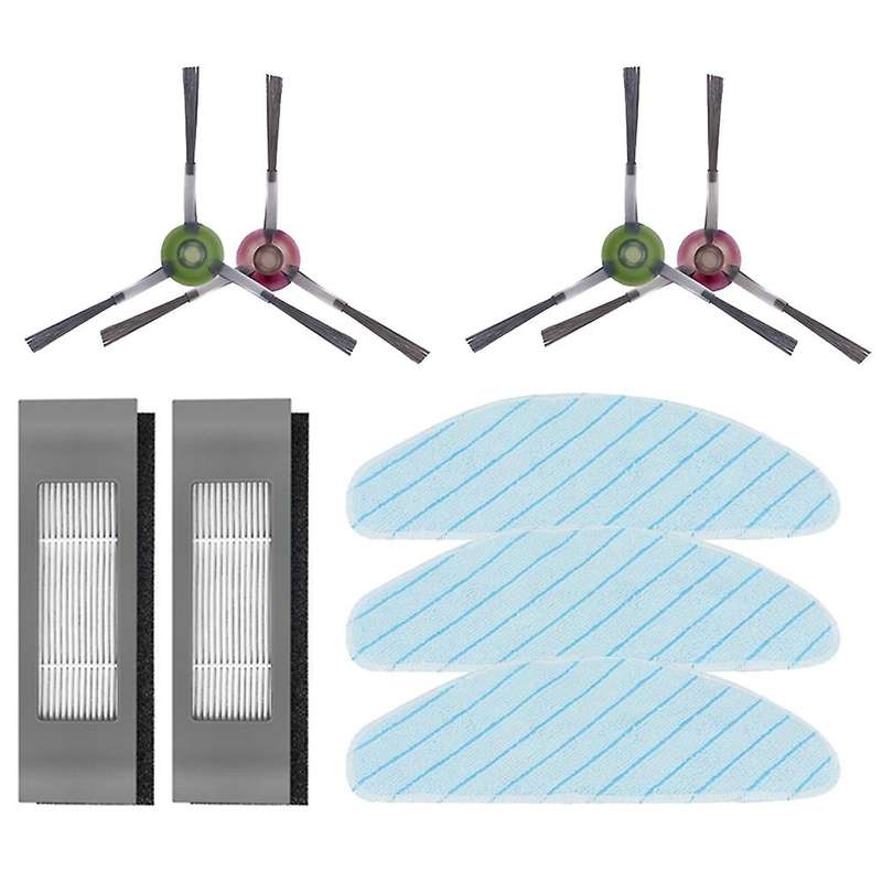 Side Brush Mopping Mop Filter for Ecovacs Deebot Ozmo T9 Aivi T9
