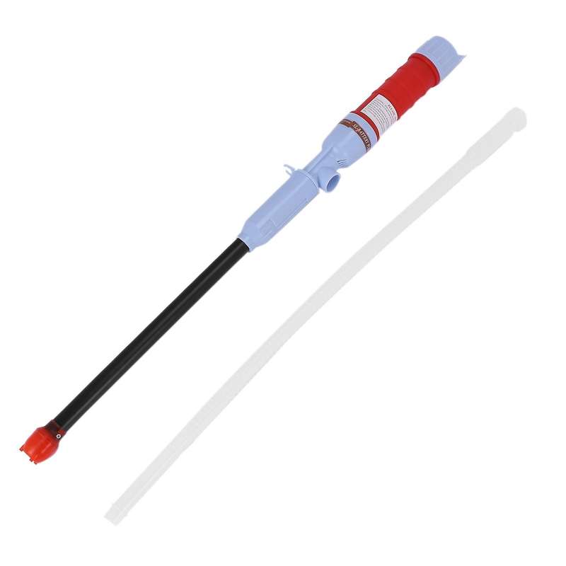 Auto Vehicle Fuel Gas Transfer Suction Pumps Outdoor Handheld Red