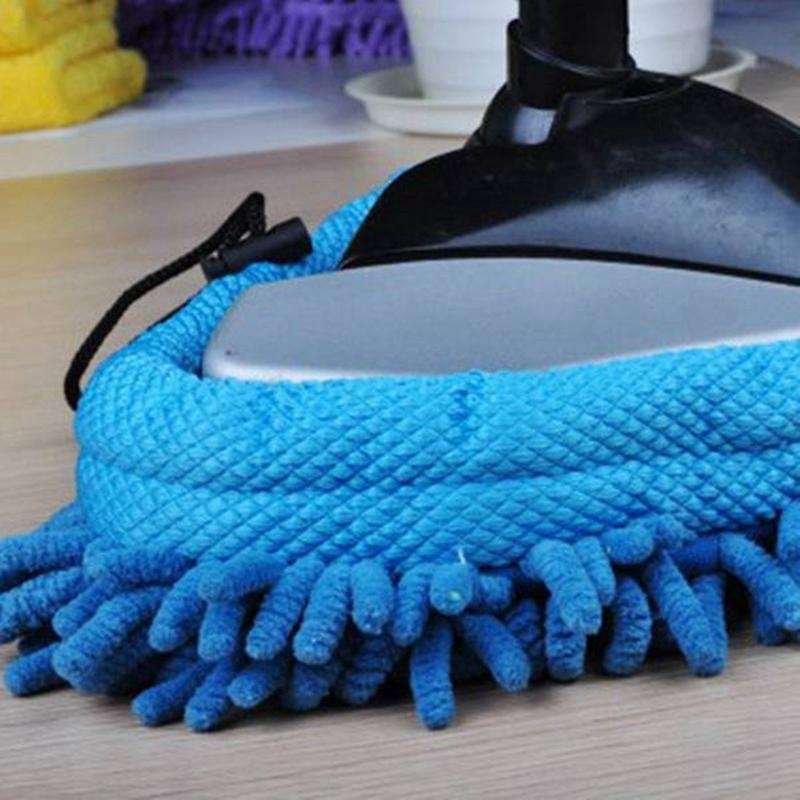 3pcs H2o Steam Mop X5 Pads Coral Blue Chenille for Shark Mop Head