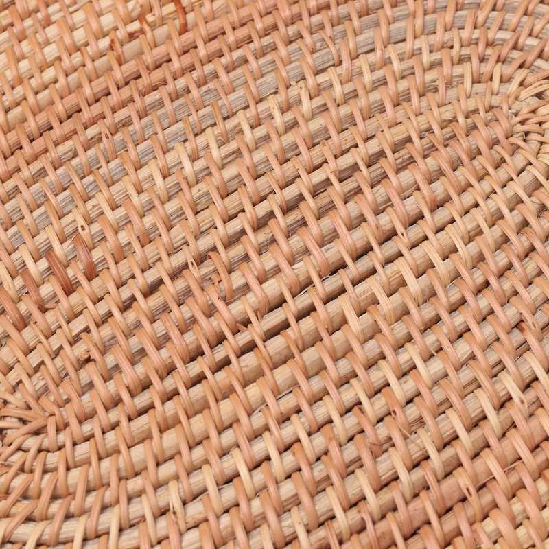 Oval Rattan Placemat,hand-woven,for Dining Room, Kitchen,living Room