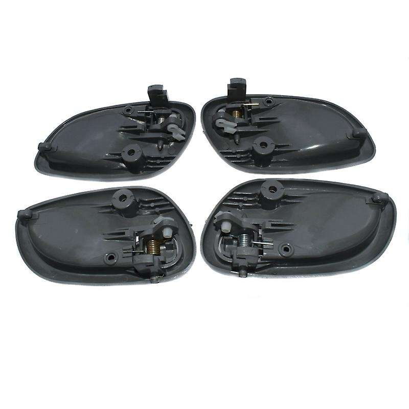 4pcs Inside Door Handle Front Rear Left Right for Suzuki Grand Grey
