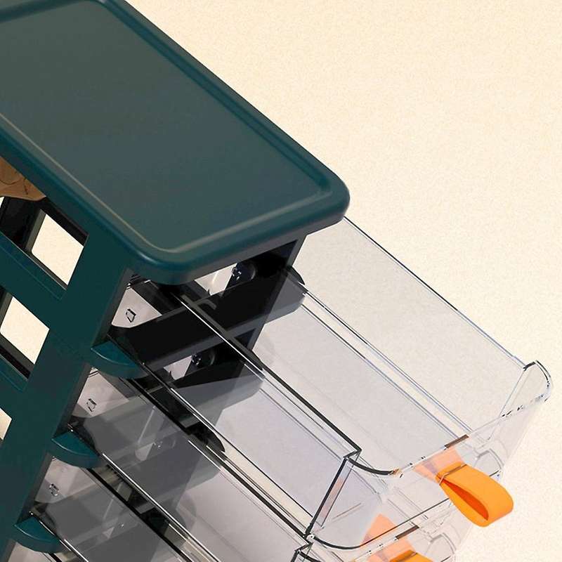 Transparent Desktop Organizer Boxes Storage Drawers Plastic D