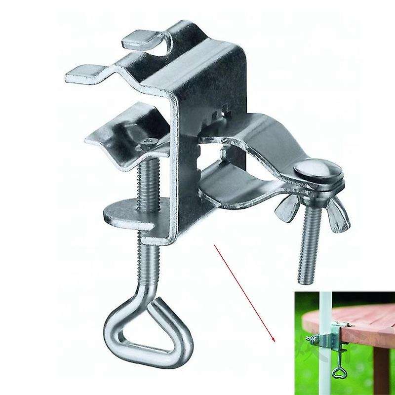 Beach Courtyard Balcony Umbrella Fixing Clip Bracket for Parasols